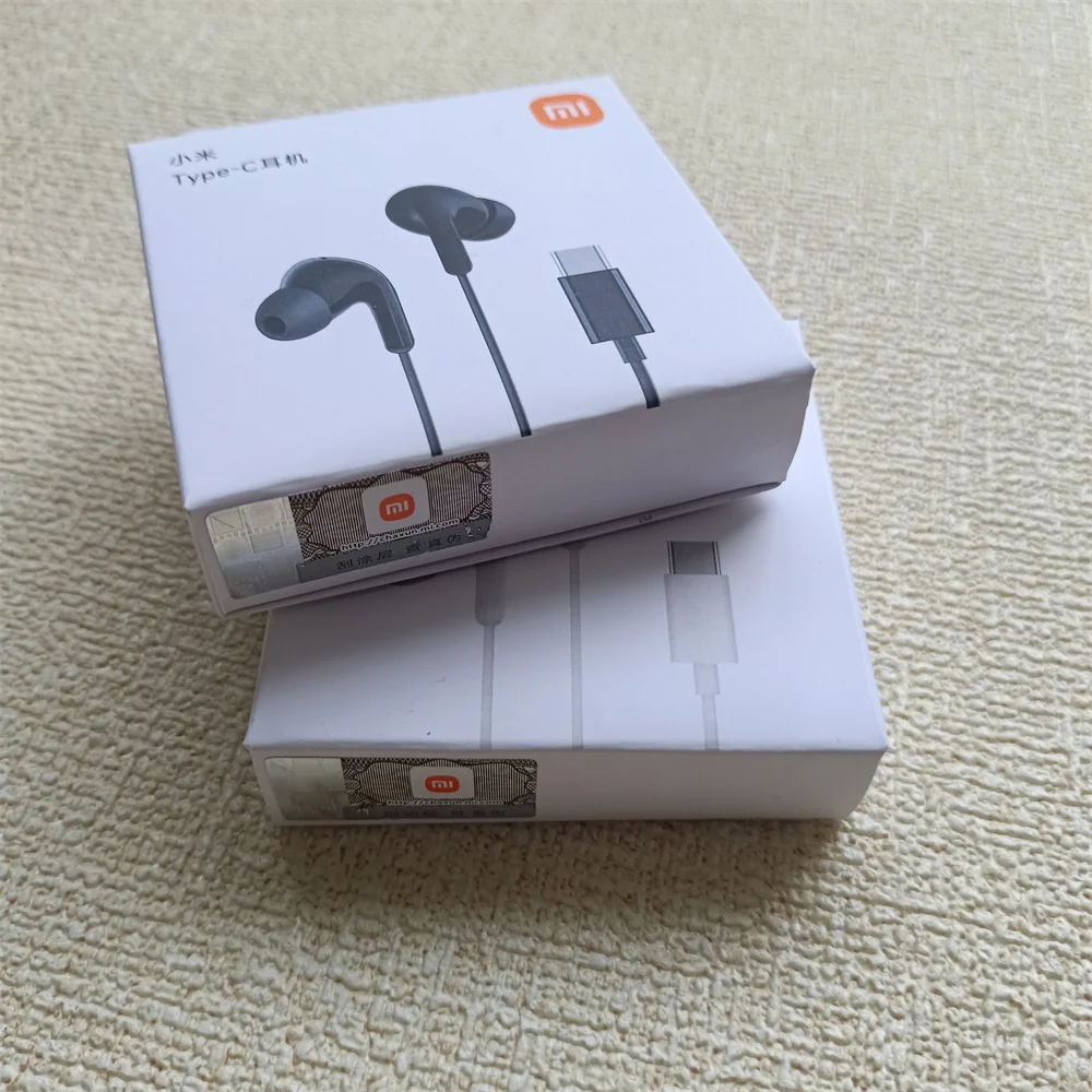 Original Type C Wired Headphones In Ear Headset Wired Earphones with Microphone Stereo Earbuds For Mi 15 Ultra 14 13 12 11 Pro