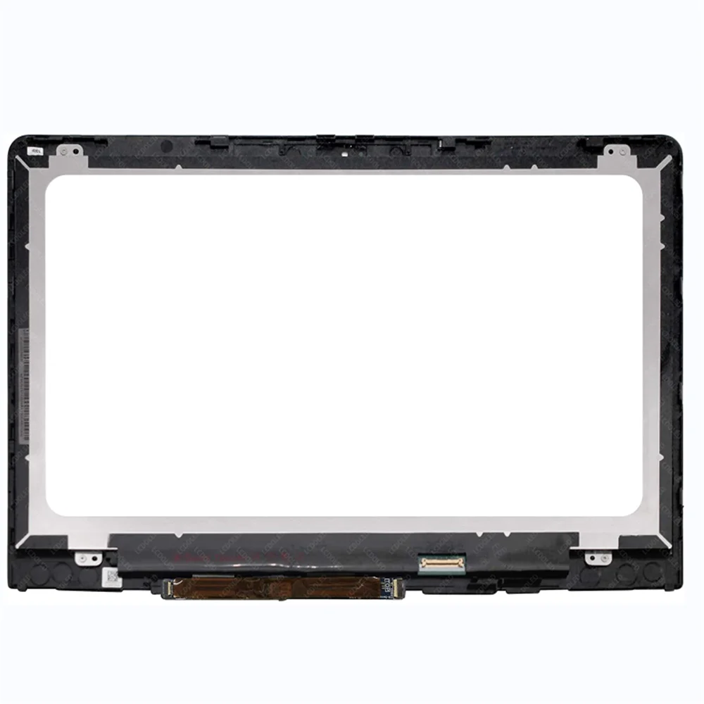 Pantalla LCD IPS de 14 pulgadas para HP Pavilion x360 m 14m-ba 14m-ba000 14m-ba100 FHD 1080P, montaje de digitalizador con pantalla táctil, bisel