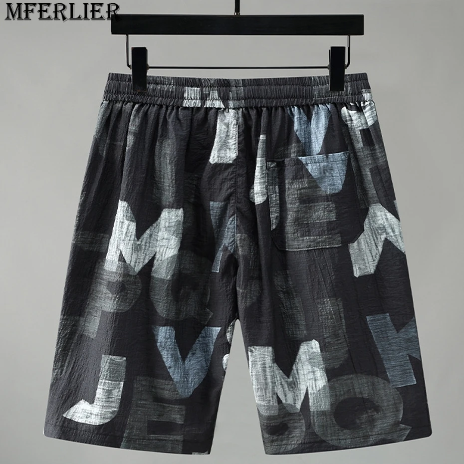 Strand Shorts Männer plus Größe 10xl Sommer coole Shorts Mode lässig Brief Graffiti kurze Hosen männlich große Größe unten