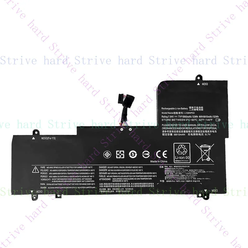 

L15M4PC2 BATTERY FOR LENOVO 710-14ISK-ISE 710-15IKB 5B10K90802 L15L4PC2 US NEW