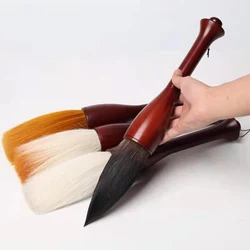 Extra Large Character Calligraphic Brush Big Wood Writing Brush Long Weasel Wolf Hair Spring Festival Couplets Chinese Brush Pen