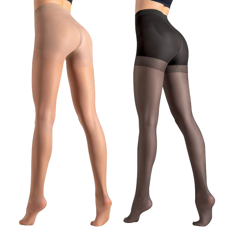 Kave 40D High Quality High Elastic Black Sexy Sheer Stockings for Women Tuck Your Buttocks and Lift Your Abdomen Dropshipping