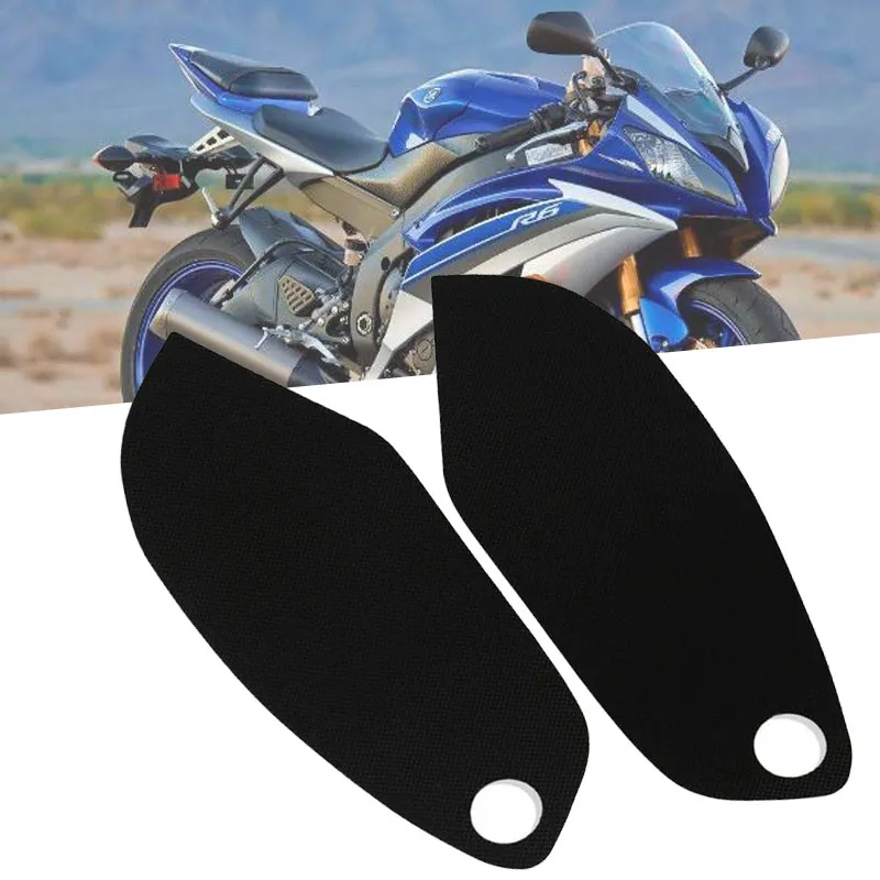 

For YAMAHA YZF-R6 YZFR6 2008-2016 Motorcycle Tank Pad Protector Sticker Decal Gas Knee Grip Tank Traction Pad Side