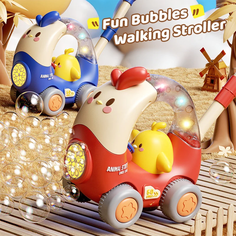 Carrito de burbujas de pollo p - Kids Outdoor Lawn Mower reseña y precio