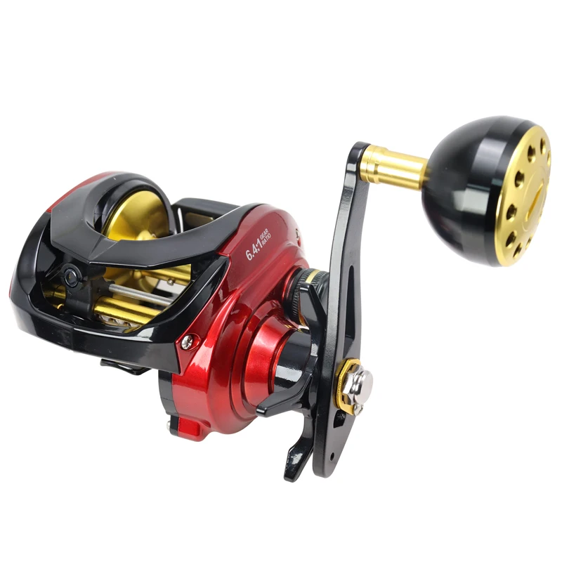 ZYZ Baitcast Fishing Reel Max Drag 15KG Ultralight High-strength Carbon Fibre Body 6.1:1 High Speed Accessory Sea Fishing Wheel