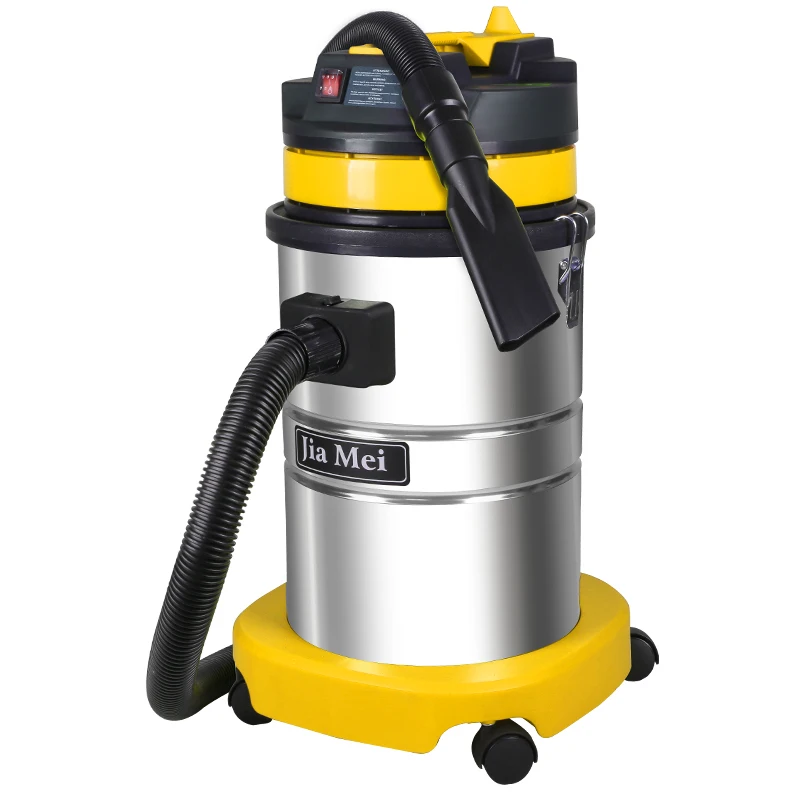 

Yellow 30 Liters Car Wash Household Industrial and Commercial Bucket Hotel and Shopping Mall Vacuum Cleaner Auto Vacuum Cleaner