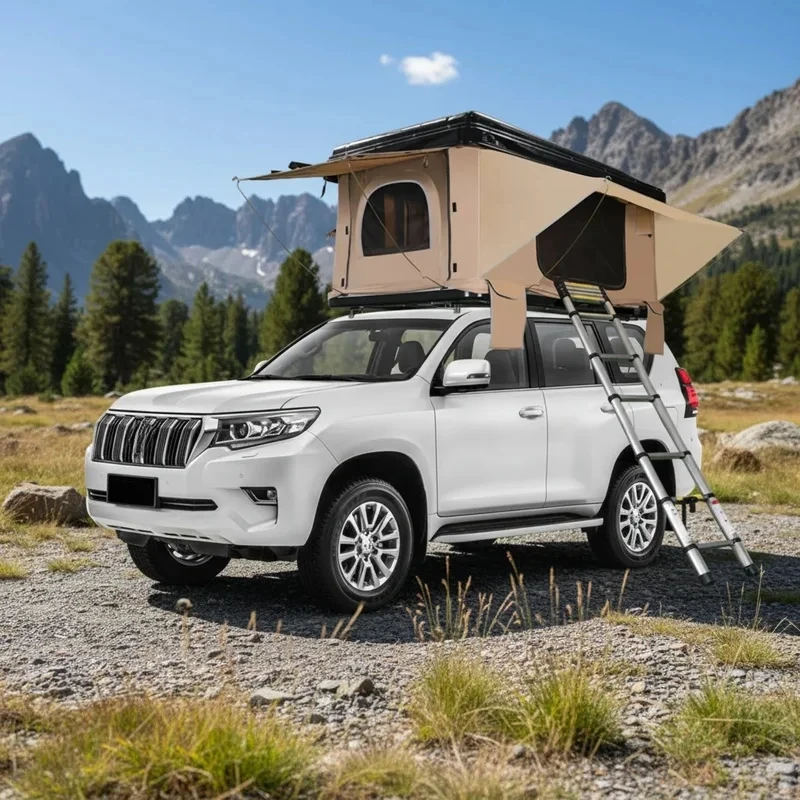 WaterproofHard Car Tent 4 Pers - Outdoor Camping Car Tent ulasan dan harga