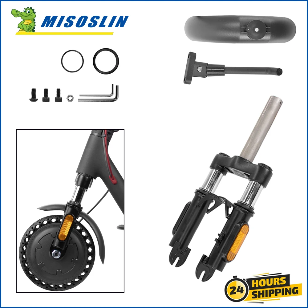 Hydraulic Front Suspension Kit Shock Absorber Front Fender For Xiaomi/Mijia M365 Pro Pro2 1S MI3 Electric Scooter Accessories