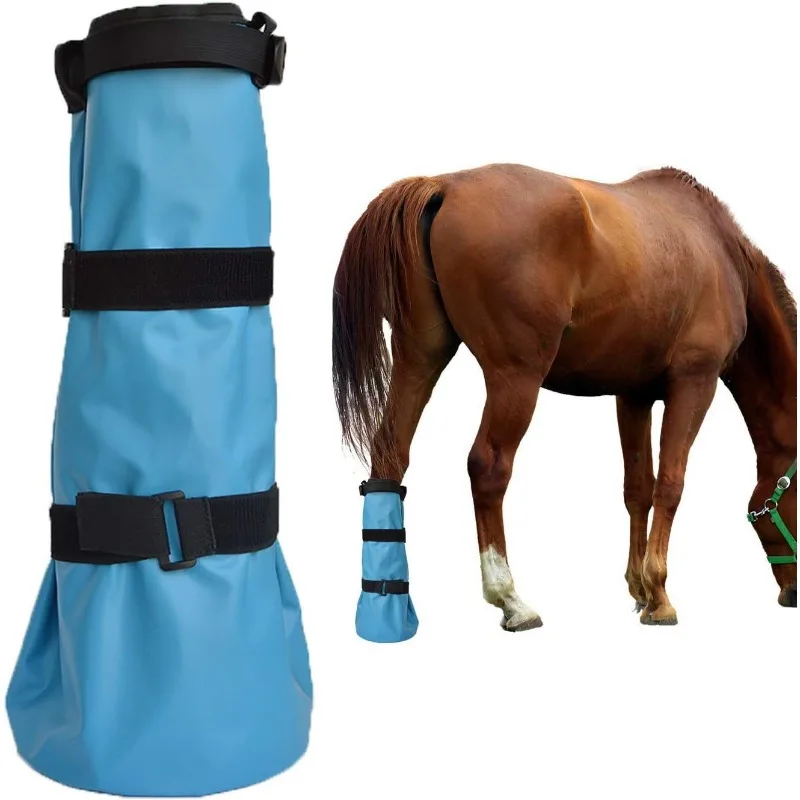Horse Hoof Care Bag, Horse Leg Protection Soaking Bag, Horse Hoof Boot Care Bucket, Equestrian Supplies