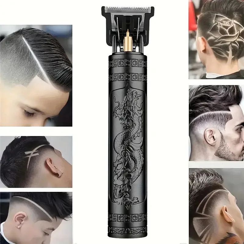 Minimáquina cortadora de pelo eléctrica inalámbrica para hombres, afeitadora de barba, máquina de corte de pelo, Barbero, estilo de corte de pelo