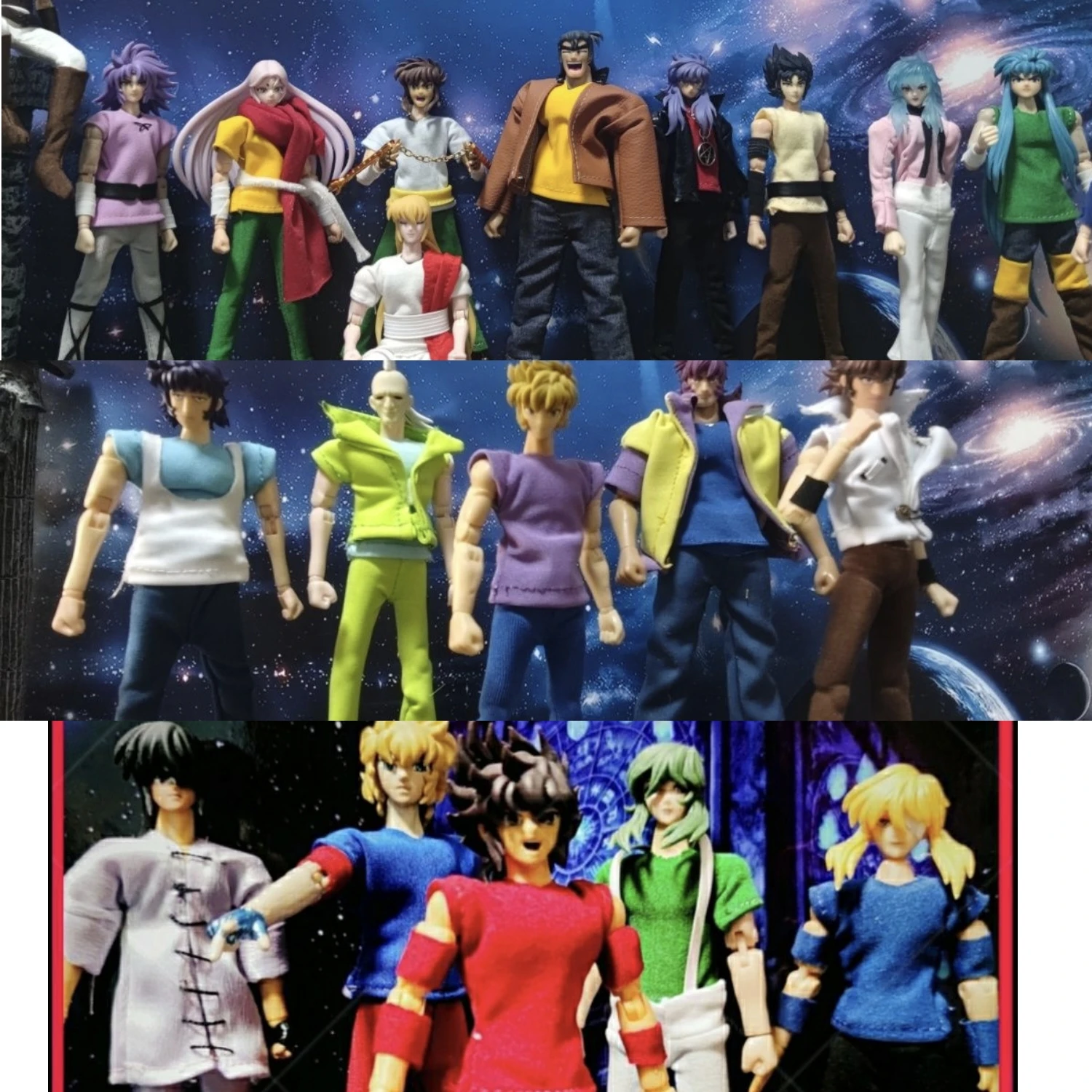 Saint seiya ouro santos o zodíaco cinco forte/fraco bronze papa poseidon hades hakuri roupas casuais acessórios apenas sem figura