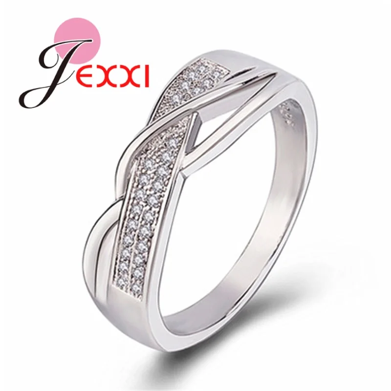 Women New Attractive Cross Rings For Sale Hot Fashion Bridal Wedding/Engagement Party Jewelry Geometric Rings Big Promotion