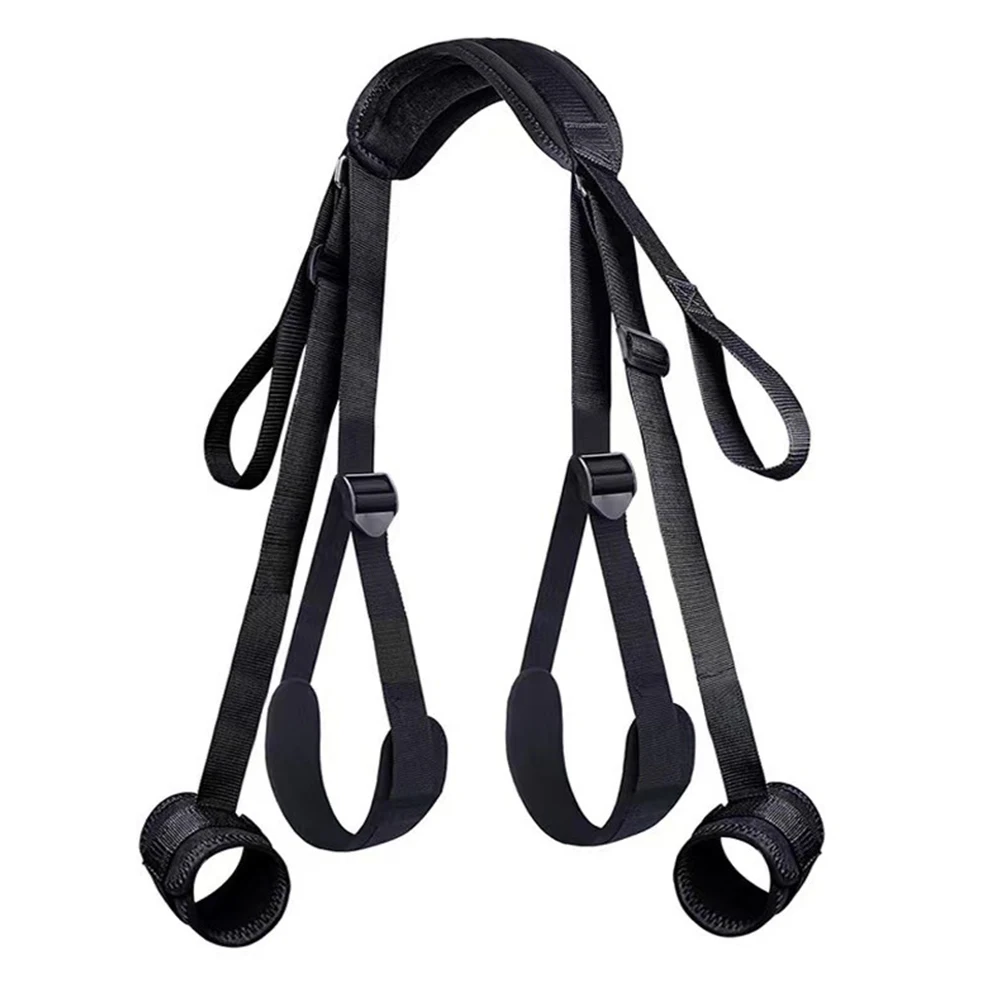 حار Bdsm عبودية مجموعة ضبط النفس الشبقية ملزمة الجنس القسري سبليت الساق الأشرطة الرقبة المعصم SM الجنس لعب للمرأة الأزواج المنتج #2