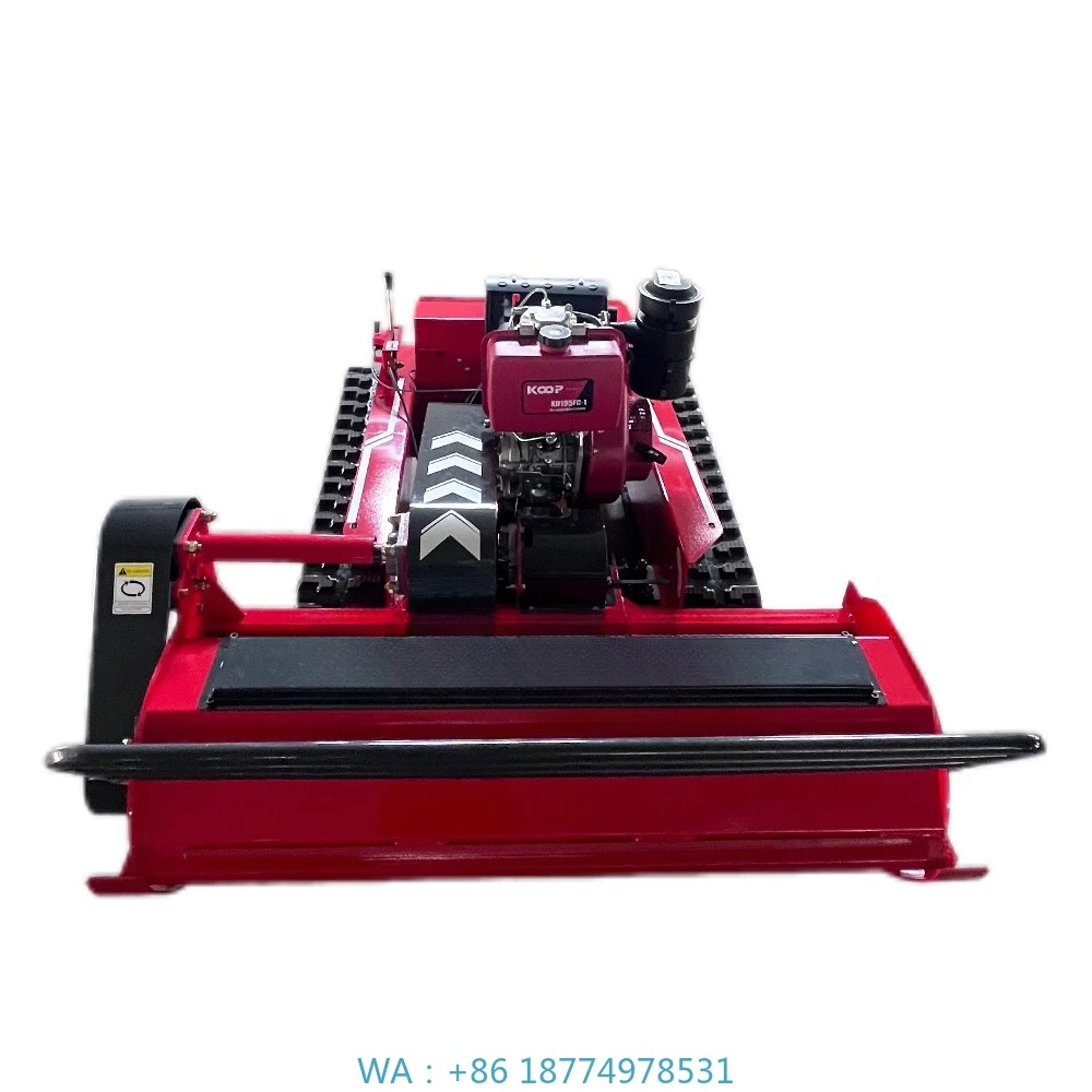 800mm Remote Control Lawn Mower Made in China SFront Flail