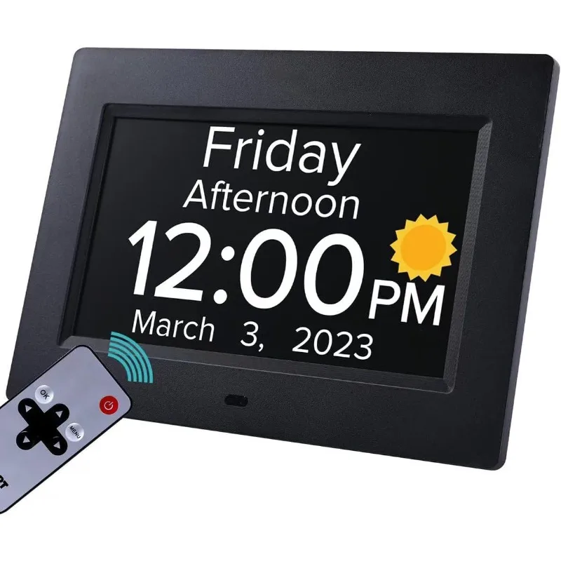 7 inch digital clock digital photo frame digital clock machine