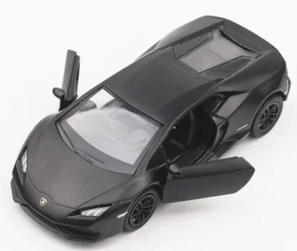 1:36 Matte Black Series Mercedes Benz G63 Lamborghini Huracan Camaro VW Model Ford Raptor Alloy Model Simulation Toy Car Gift