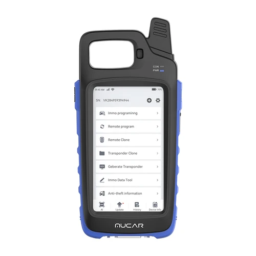 Imagen 2 del producto Kit generador de claves universal MUCAR K581, actualización gratuita de por vida, programador de llavero, herramienta inmovilizadora, creación de claves, chip de aprendizaje IMMO, lectura, escritura, clonación