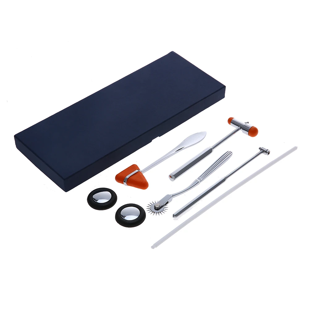 

5 IN 1 Medical Neurological Massager Hammer Multifunctional Percussor Diagnostic Reflex Percussion Hammer Set