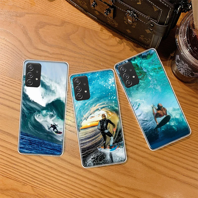 Adventure Surfing Free Travel Phone Case For Samsung S25 Ultra S8 S10 A01 A02S A03S A04S A05S A55 A35 A25 A15 Galaxy J8 J6 J4 A8