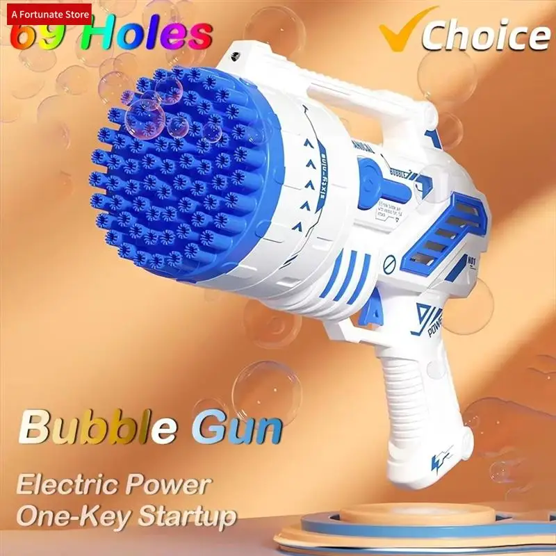 

Colorful Electric Bubble Machine - Automatic Bubble Machine, LED Lighting Effects, Ideal Gift For Kids-A78G