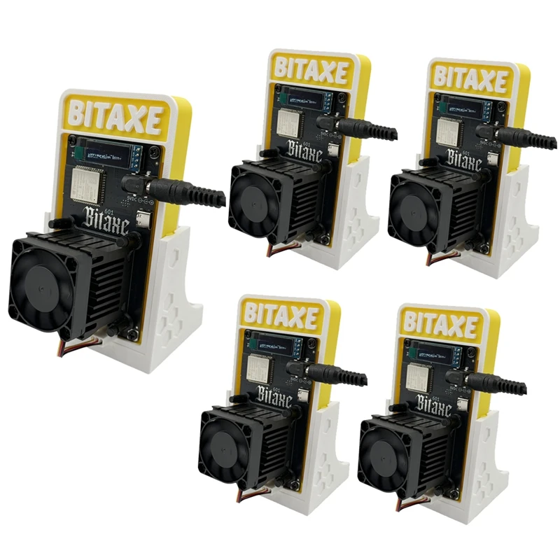 

новый! !Bitaxe Gamma 601 1.2TH/S BTC Solo Miner BM1370 Asic 18-22 Вт от Antminer S21 Pro Upgrade BTC Crypto Miner