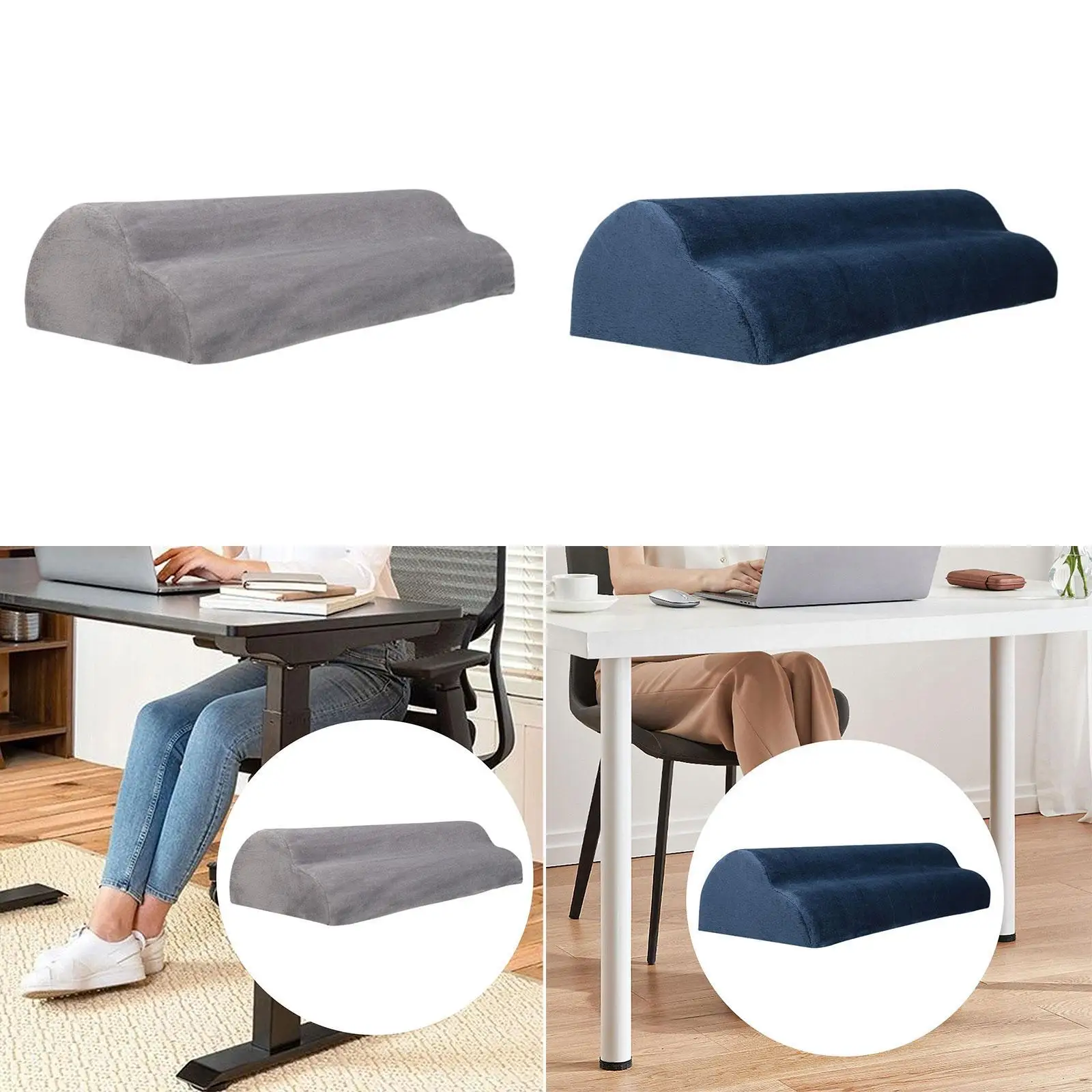 Voetsteun onder bureau op het  - Gaming Accessories Officeworks recensie en prijs