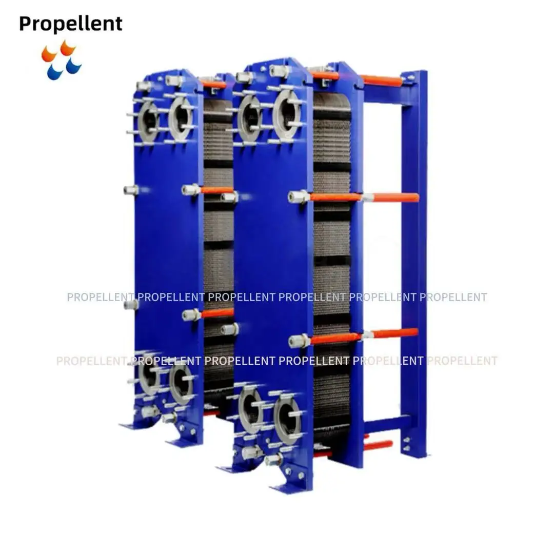 VT20 Plate Heat Exchanger SS304 SS316 TI Optional Custom Dimensions Industrial Gasketed Heat Exchanger