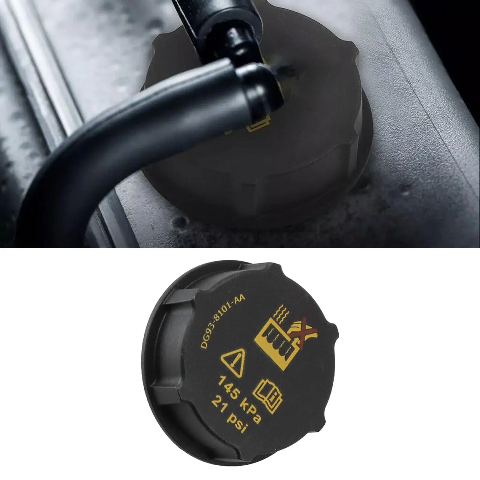 

Coolant Reservoir Cap 31549 for Ford Ikon 2011-2015 Explorer 2020-2021