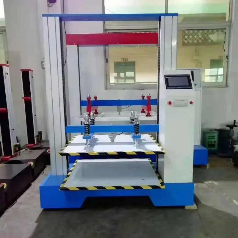 1000kg 2000kg Carton Compression Tester with 1200x1200x1200mm Test Space for Heavy Duty Package Test