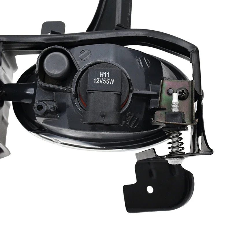 2 قطعة أضواء الضباب الأمامي الأيسر الأيمن واضح عدسة المصد الأمامي مصابيح الضباب النهار تشغيل ضوء لهوندا أكورد 2008 2009 2010 كوبيه