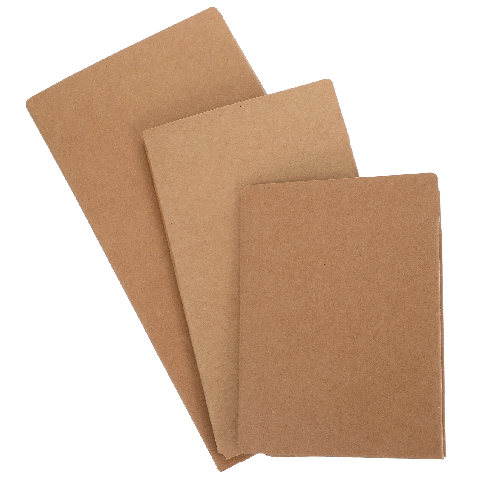 

3pcs Paper Folders Document Holder Receipt Organizer Notebook Accessories Passport Receipt Storage Wallet Storage