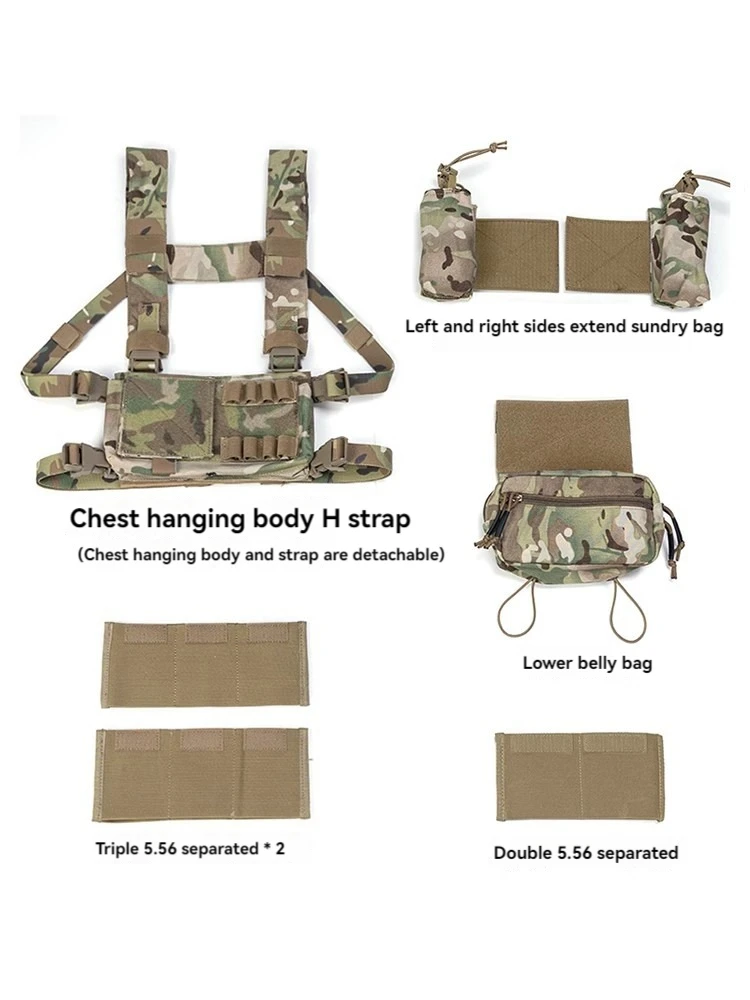 RD TACYICAL SS STYLE - Tactical Chest Hanger Combination MK3 Lightweight Tank Top X02