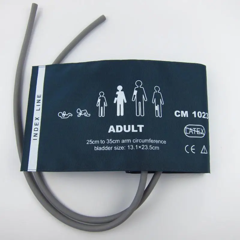 الطبية الكبار ضغط الدم الكفة كم حديثي الولادة الرضع الطفل الكفة حزام ل موازين ضغط الدم NIBP رصد الكفة أنبوب مزدوج