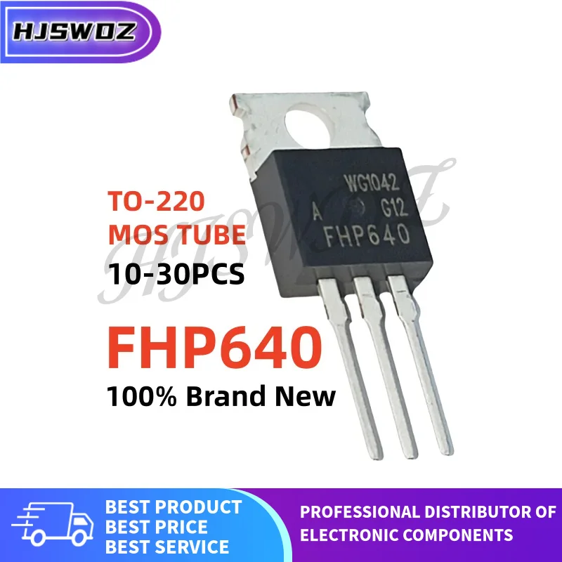 10-30PCS FHP640 FHP 640 N-channel MOSFET Field effect transistor Controller TO-220 NEW
