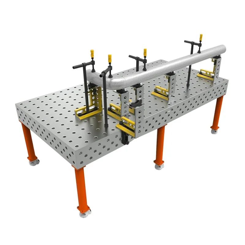 Flexible welding platform fixture, robot 3D welding table
