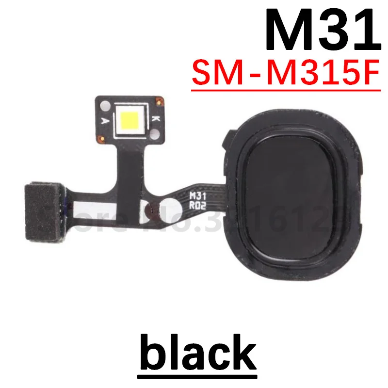 Power Home Button Menu Return Key Fingerprint Touch ID Recognition Sensor Flex Cable For Samsung M30 M30s M31 M31s M32 5G