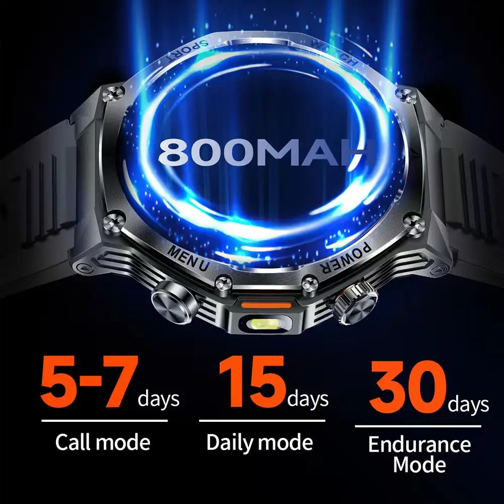 New T-RX4 Ultra Outdoor Sports Smart Watch Built in GPS Compass Altimeter Barometer 10ATM waterproof Military Smartwatch For Me