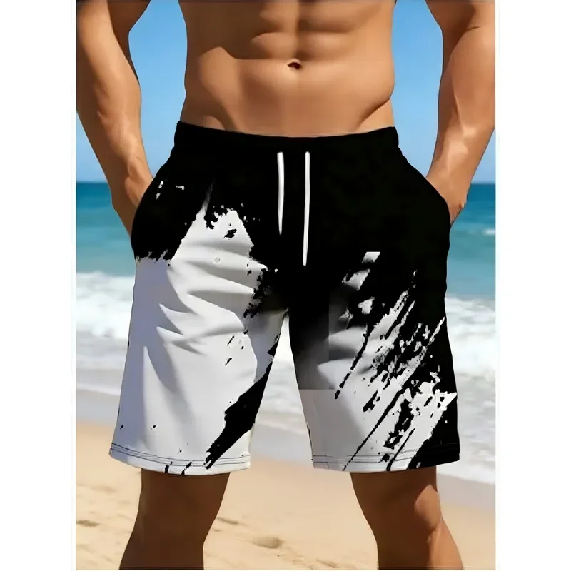 Men's Comfortable Breathable Sports Shorts Polyester Micro Elastic Casual Wear Hand or Dry Cleaning