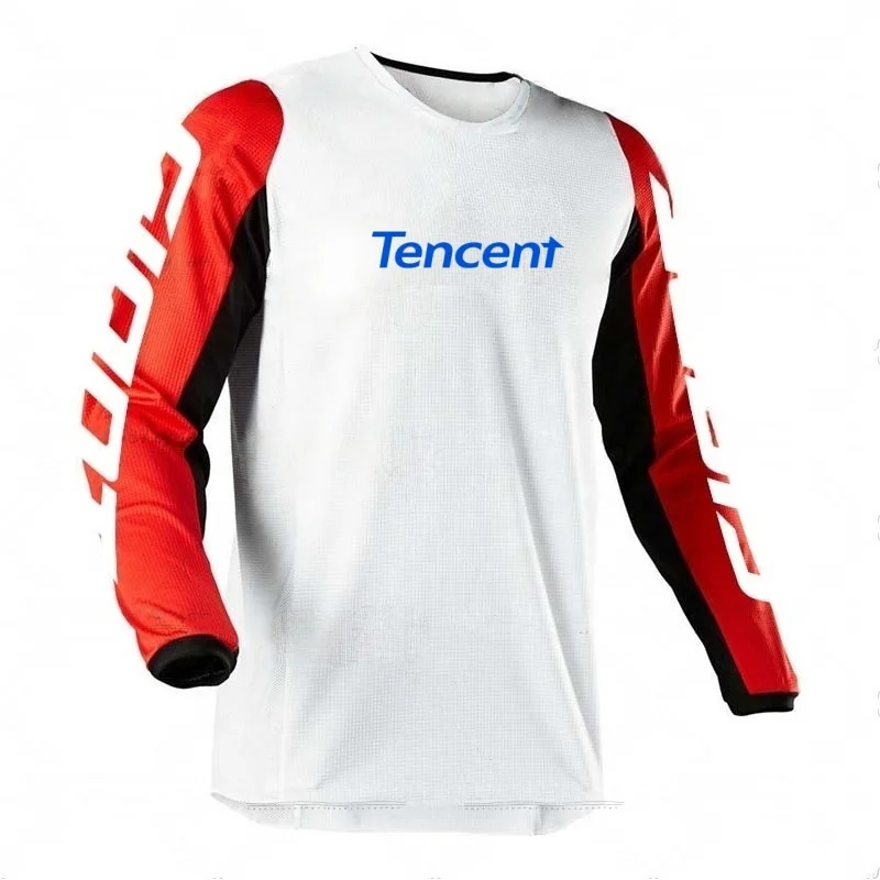 

Мотоциклетный трикотаж для скоростного спуска, горный велосипед, MTB, рубашки для бездорожья, DH, черный мотоциклетный трикотаж для мотокросса, BMX, спортивная одежда, одежда для велосипеда