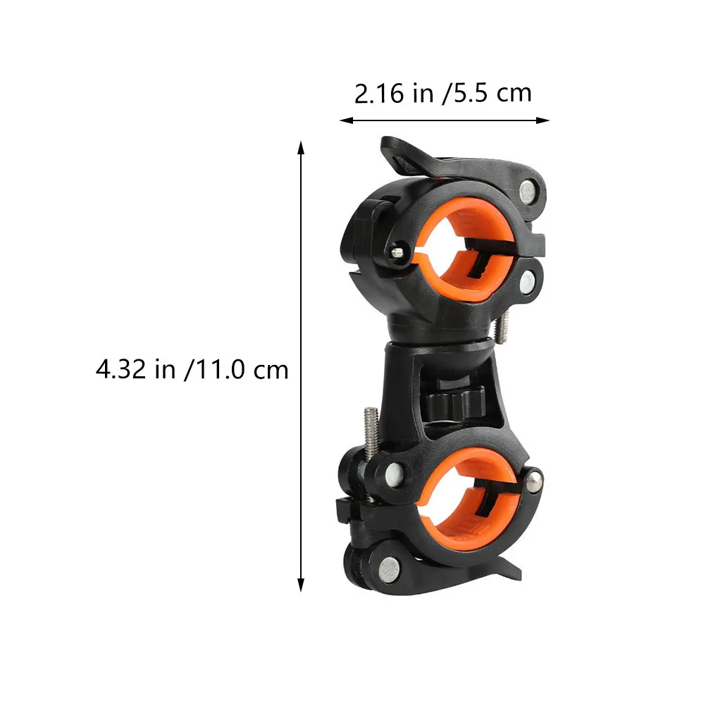 Pom Anti Slip Rubber Flashlight Bracket for H Convenient Support Stable Holder Simple Design Practical Cost