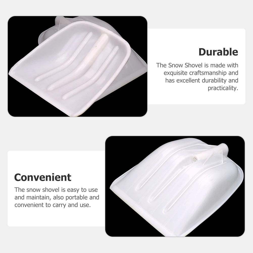

Premium Snow Shovel Replacement Driveway Outdoor Ice Remover Plastic Household Multi-Function Tool Frost Removal Car Window