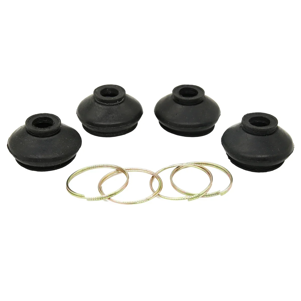 4 Pcs Turn to rod Arm Ball Head Dust Protection Rubber Cover for Chinese ATV Quad Go kart