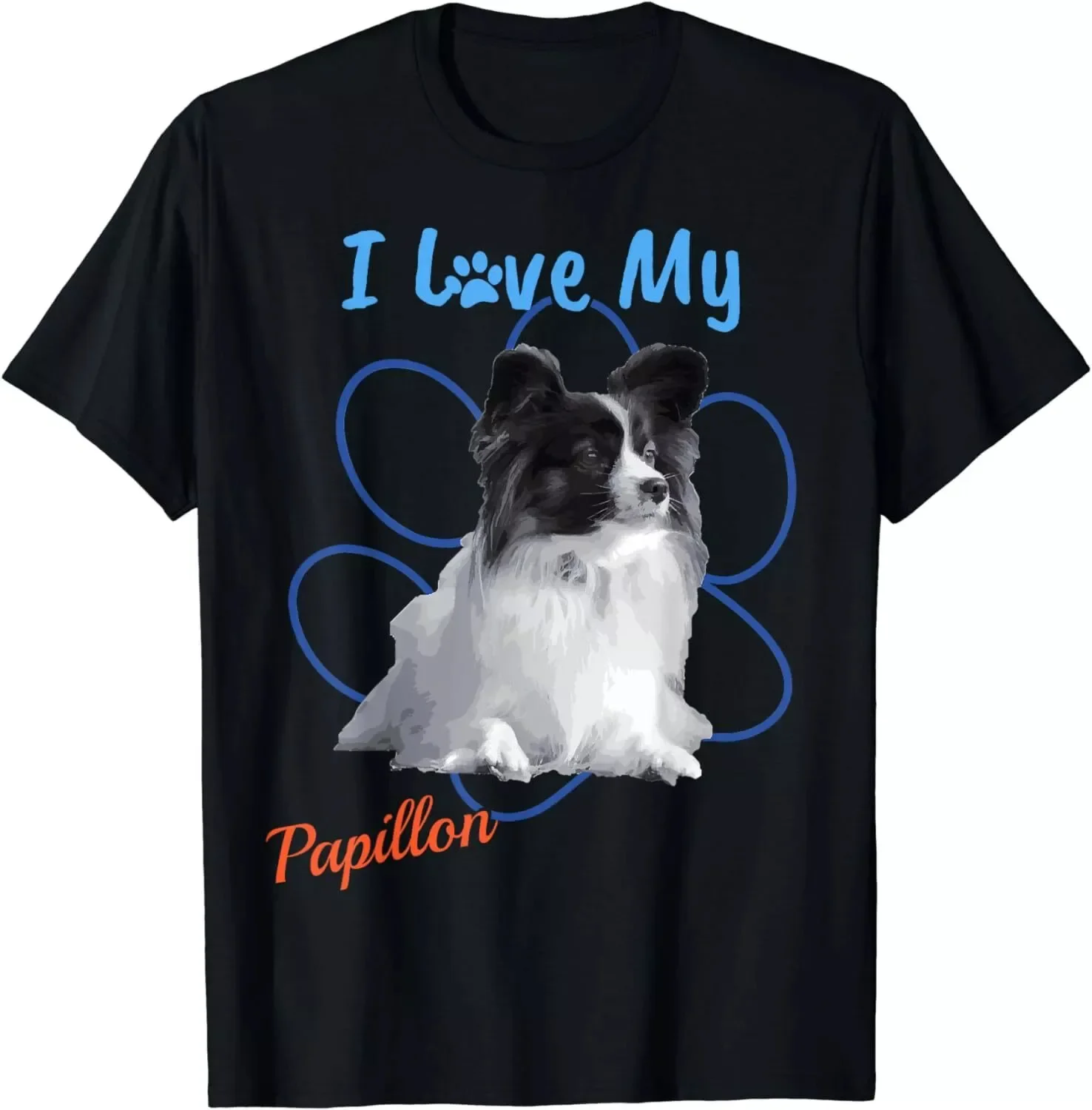 I Love My Papillon- Best Dog Lover Unisex Gift Unisex T-Shirt S-5XL