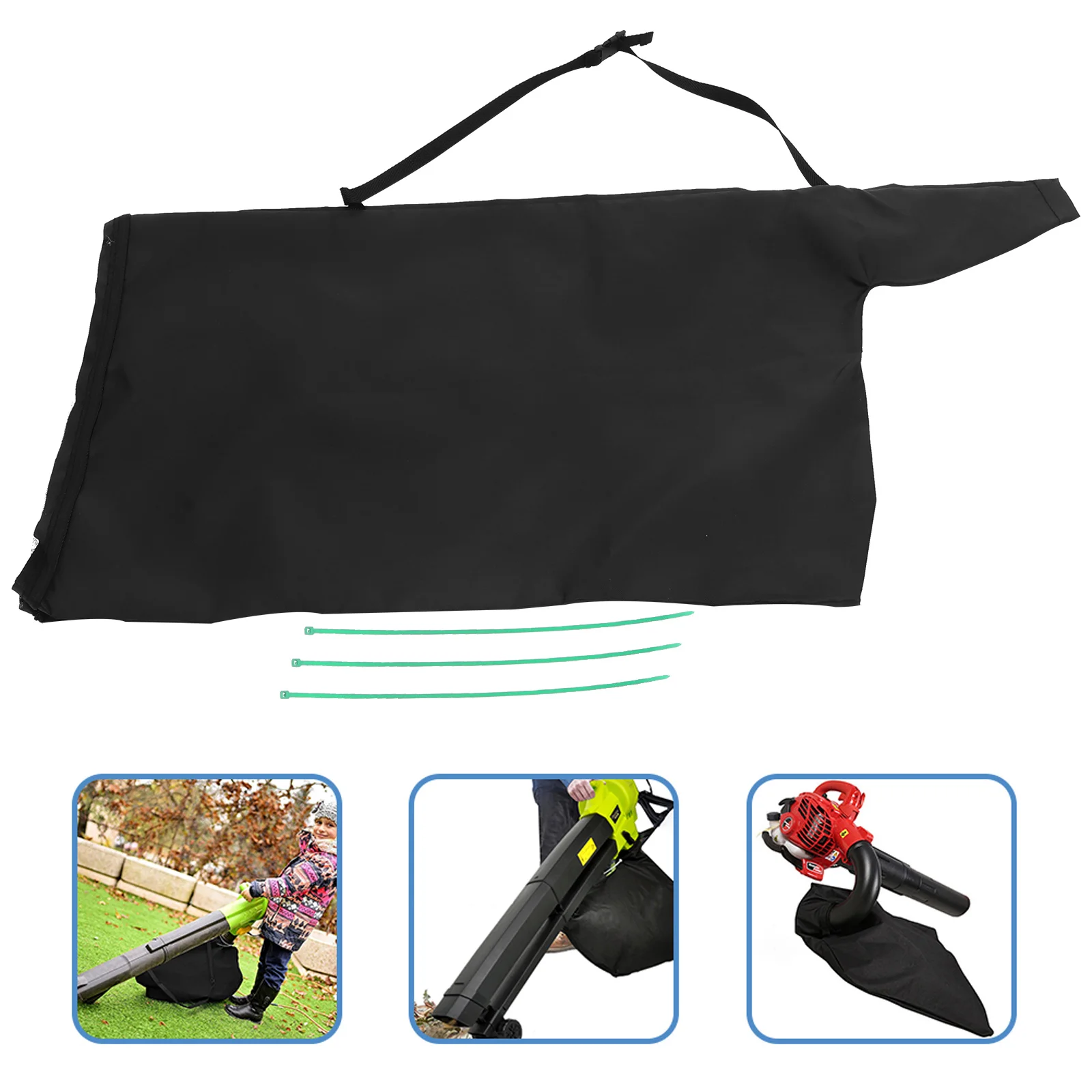 Sacos de jardim para folhas soprador de folhas Vackoack substituir coleção remoção substituição a vácuo