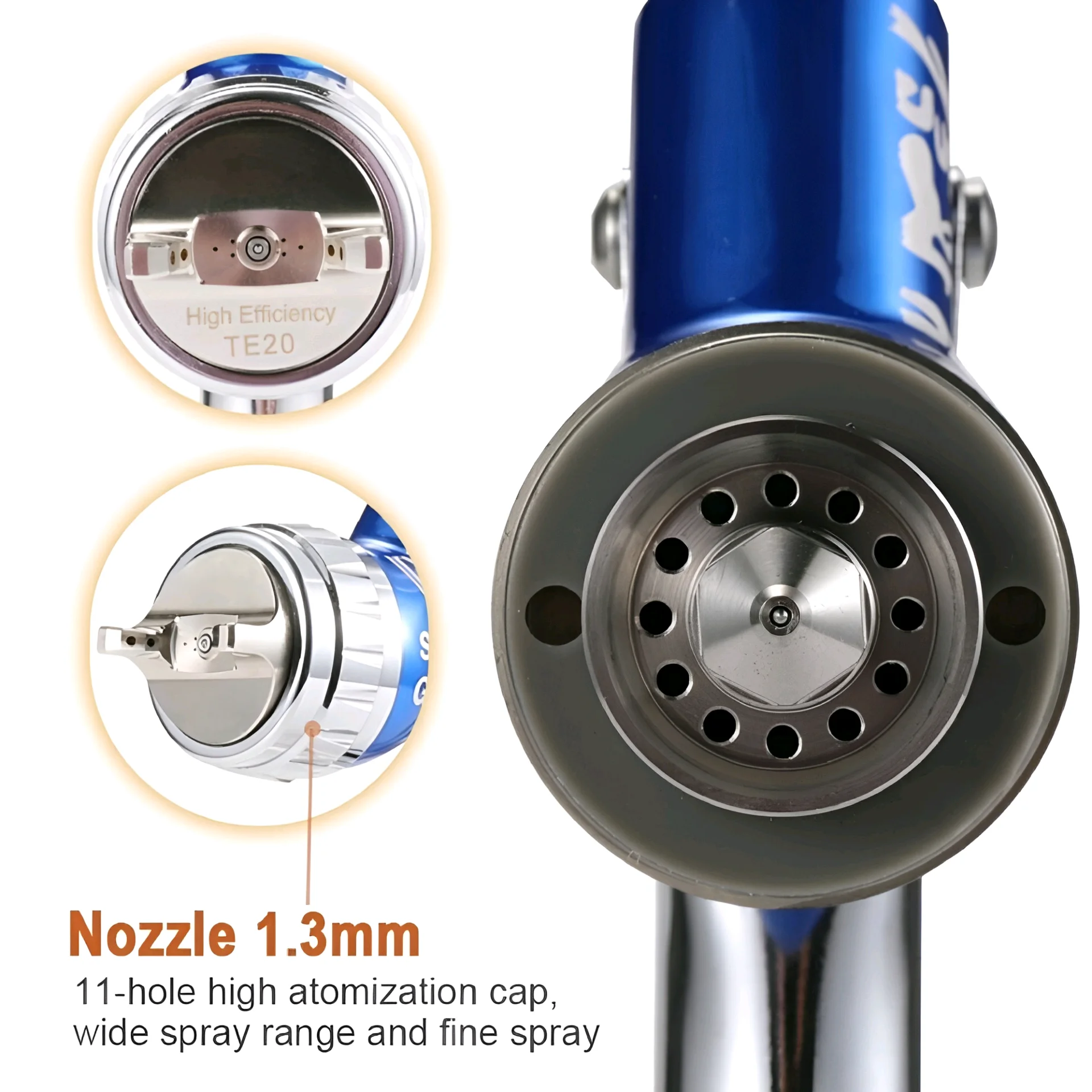 600 мл DeviDiss pro LITE GTE20 1,3 мм пистолет-распылитель высокого давления Профессиональный автомобильный аппликатор краски