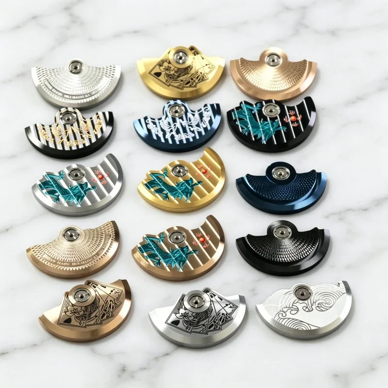 Mod NH35 NH36 Automatic Hammer Rotor Fits NH34 NH38 NH39 NH70 7S26 4R35 6R Movement Pendulum Weight Watch Mechanical Refit Part