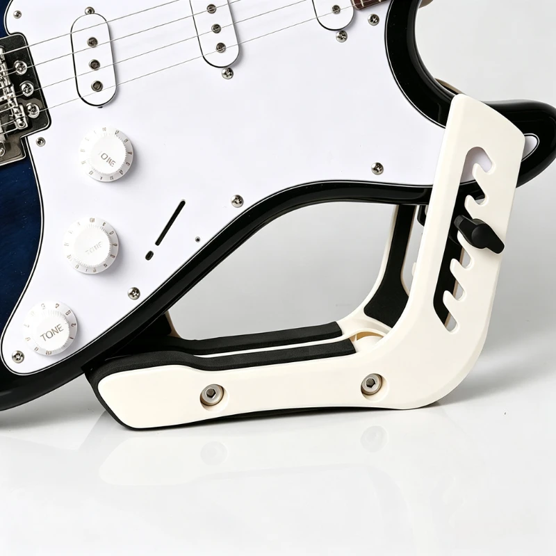 Adjustable Electric Guitar Holder Lightweight Guitar Leg Rest Anti Slip Guitars Storage Rack Guitars Performance Accessories