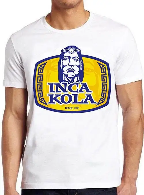 Inca Kola Peru Soft Drink Golden Soda Best Seller Funny Meme Fashion Top Retro T Shirt 1436