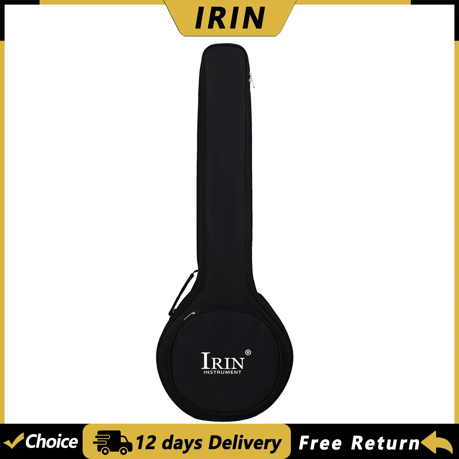 IRIN 5 سلسلة البانجو حقيبة الغيتار حمل مقاوم للماء أكسفورد على ظهره المحمولة البانجو حقيبة يد سلسلة أداة الملحقات