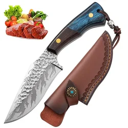 Forged Boning Knife Stainless Steel Multi-purpose Knife Kitchen Boning Knife Carving Knife Cutting Barbecue Meat Kitchen Knife